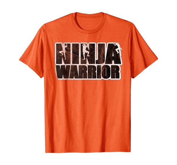 

ninja warrior t-shirt warped wall climbing for real warriors, White;black