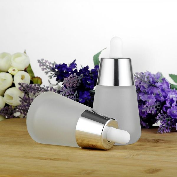 

high-grade 30ml frosted glass dropper bottle conical glass bottle 2pcs/lot