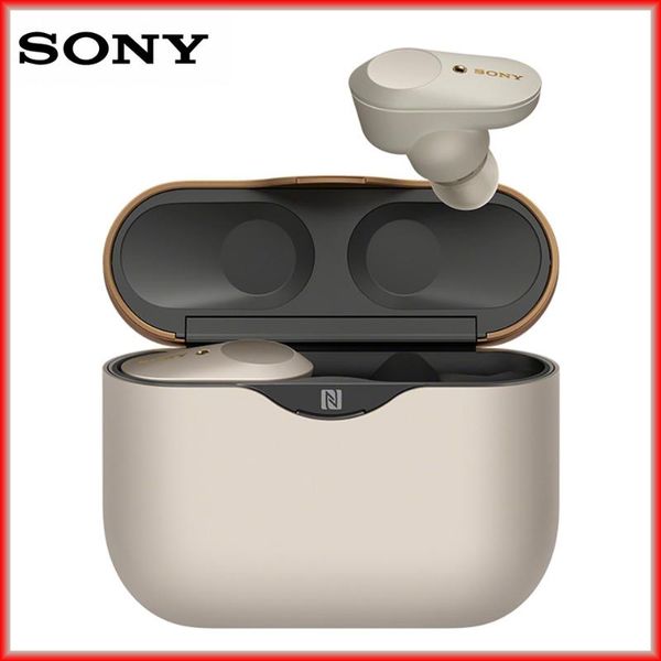

headphones & earphones earphone sony wf-1000xm3 tws bluetooth headphoneswith noise canceling reduction earbuds with alexavoice control and m