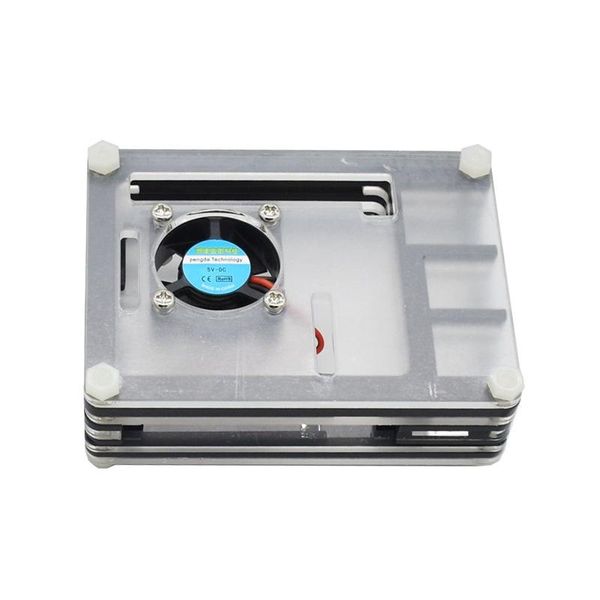 

lapcooling pads for raspberry pi acrylic case with fan heatsinks 3a power adapter 4