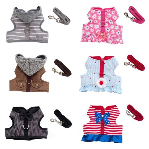 

dog collars & leashes quality cat harness outdoor walking pet vest harnesses for teddy poddle small puppy dring dogs leash xs s m