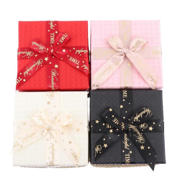

gift wrap 4pcs boxes christmas candy container cartoon festival packaging box