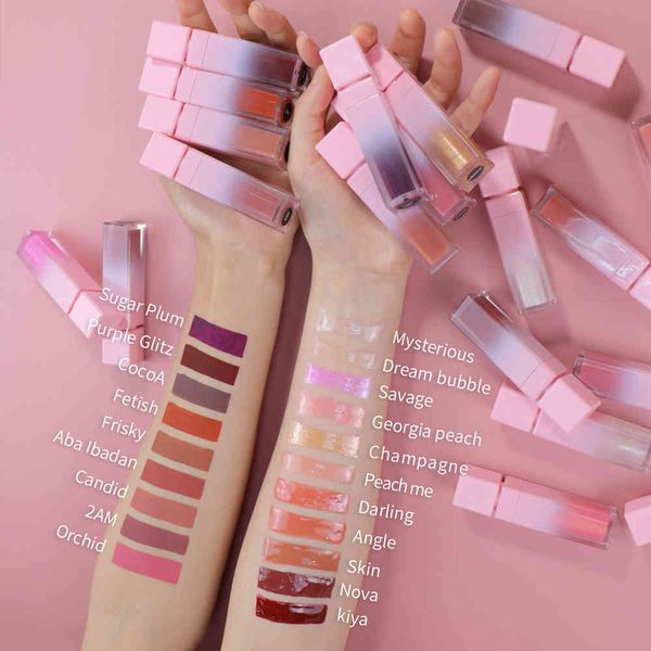 

lipgloss private label wholesale custom matte liquid lipstick waterproof long lasting beauty makeup gloss