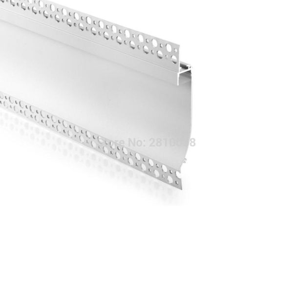 

10 x 1 m sets/lot concave shape wall washer aluminium profile extrusion led hollow led housing channel for wall down lights