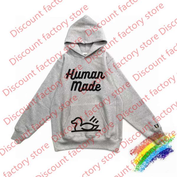 

printing hoodie men women 1 heavy fabric gray streetwear pullover, Black