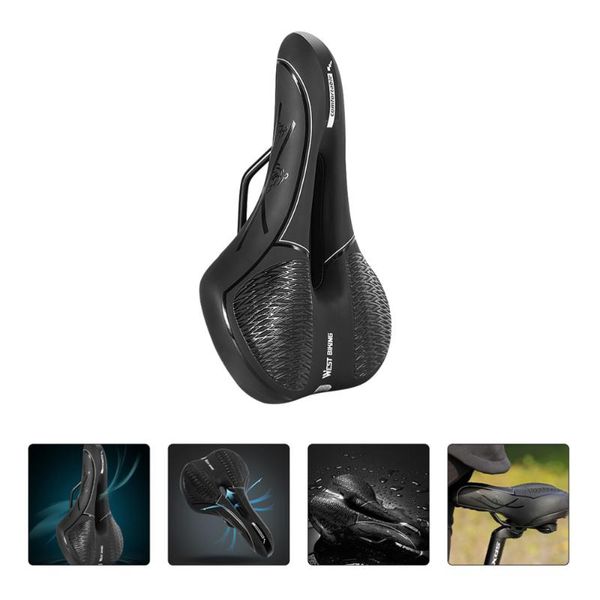 

bike saddles reflective saddle comfortable mountain seat practical cushion