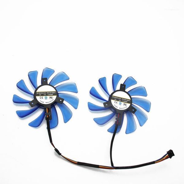 

fdc10h12s9-c de refrigeraciÃ³n 95mm, 4 pines rx 580 gpu, ventilador refrigerador para sus rx580 ice qx2 oc 4gb / turbo11