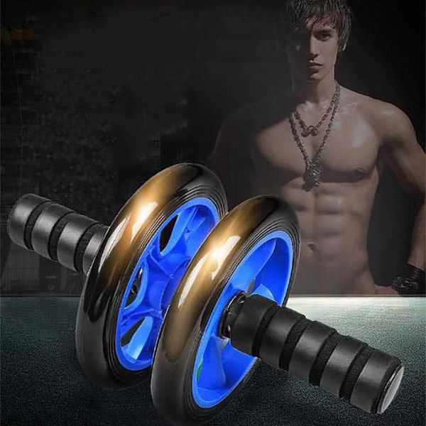 

new keep fit wheels no noise abdominal wheel ab roller with mat for exercise fitness equipment yr3