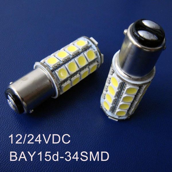 

bulbs 12v/24vdc 6w bay15d baz15d py21/5w p21/5w 1157 truck led sight,freight car 10pcs/lot