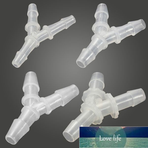 Altri rubinetti Raccordo per tubo flessibile in plastica bianca a forma di Y Raccordo accoppiatore Separatore acqua