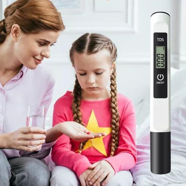 

meters digital meter water quality tester with 0-9990 ppm measurement range suitable for aquarium, swimming pool