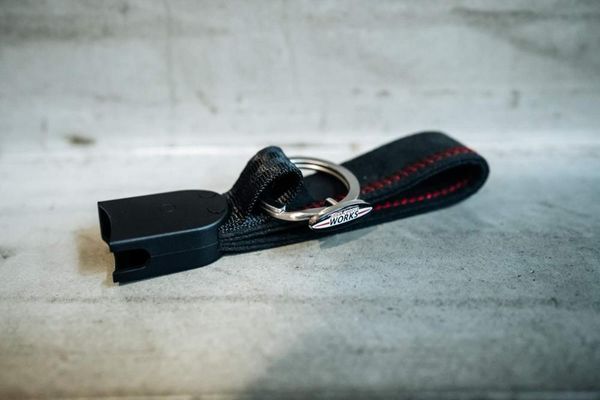 

keychains mini original jcw key case chain f full series [ products in the second half of 2021], Silver