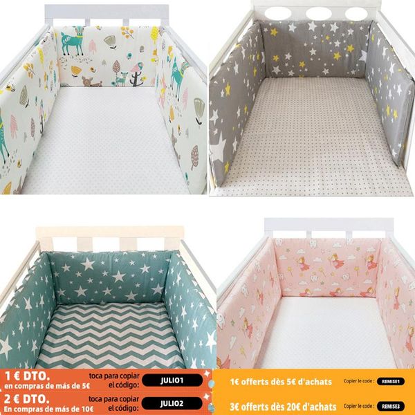 

bedding sets baby crib bumper cotton thicken one-piece around cushion cot protector pillows borns room decor