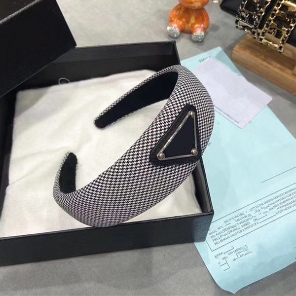 

fashion women designer headband girls vintage lattice letter headband sports head wrap wide hair bands head wear head scarf hair accessories, Silver