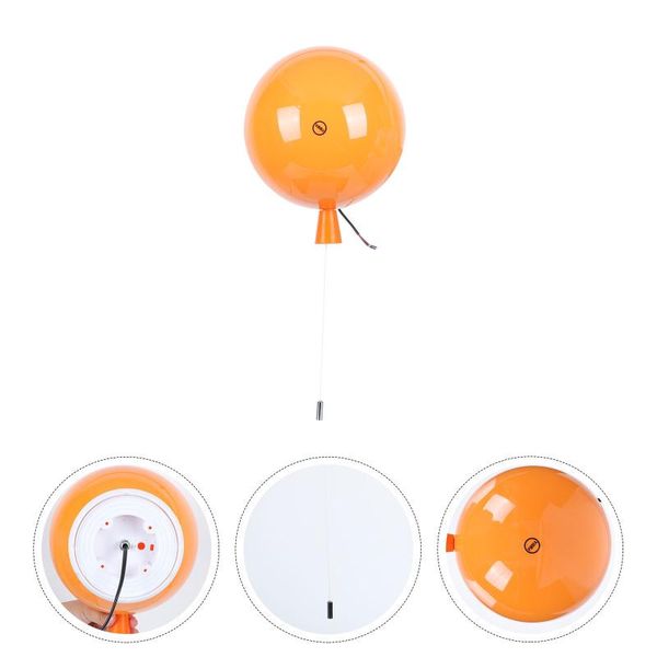 

wall lamp 1pc balloon design light simple modern home decor orange