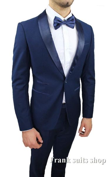 

navy blue costume homme terno masculino tuxedos slim fit men suits latest design wedding for 3 pieces (jacket+pants) men's & blazers, White;black
