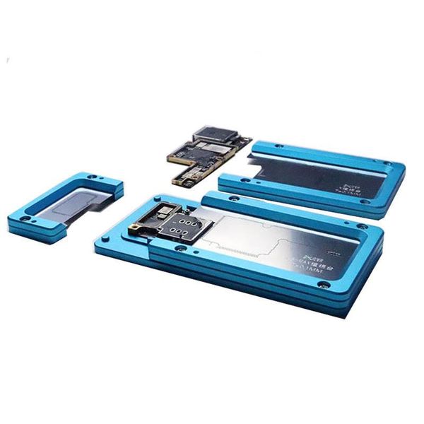 

cell phone repairing tools jc z3 reballing fixture 3 models nets for ip x xs xsmax mainboard middle frame repair soldering stencil platform