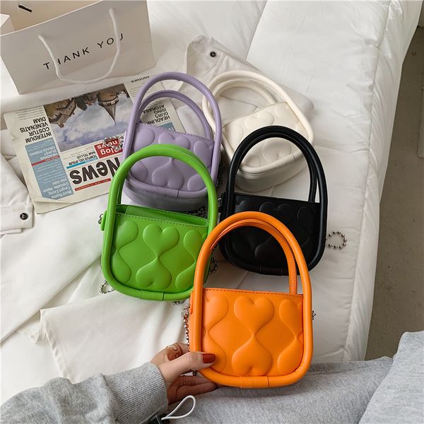 

crossbody bags pattern small pu leather fashion 2021 summer chain shoulder handbags and purses lady tote