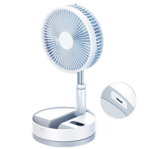 

electric fans ha-life 10800mah remote control folding fan portable condition easy storage air cooler wireless usb rechargeable cooling