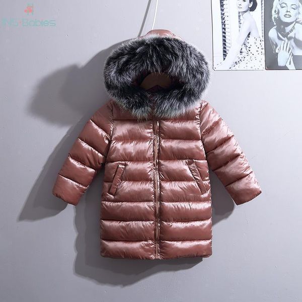 

down coat winter baby boy clothes children jackets for girls fashion snowsuit hoodies warm children's cotton padded outerwear clothing1, Blue;gray