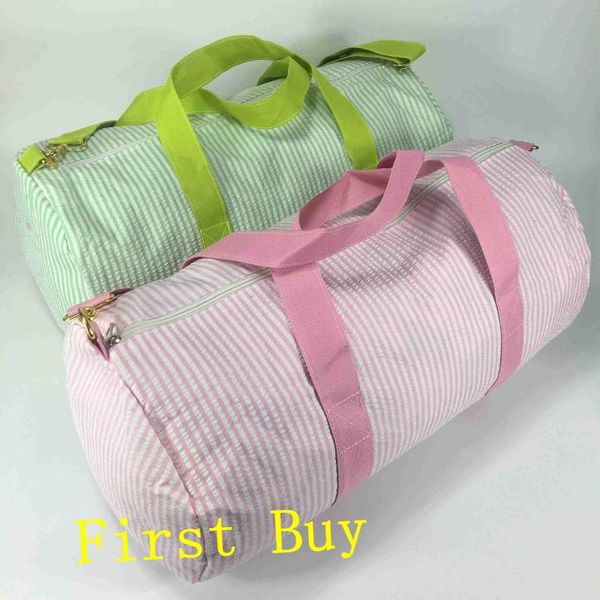 

storage bags 20pcs/lot 4 colors travel seersucker duffle large capacity sports