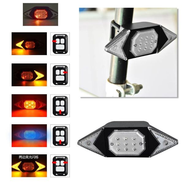 

usb bicycle turn signal light bike rear led lamp outdoor sport cycling safety warning lamp taillight controller riding equipment