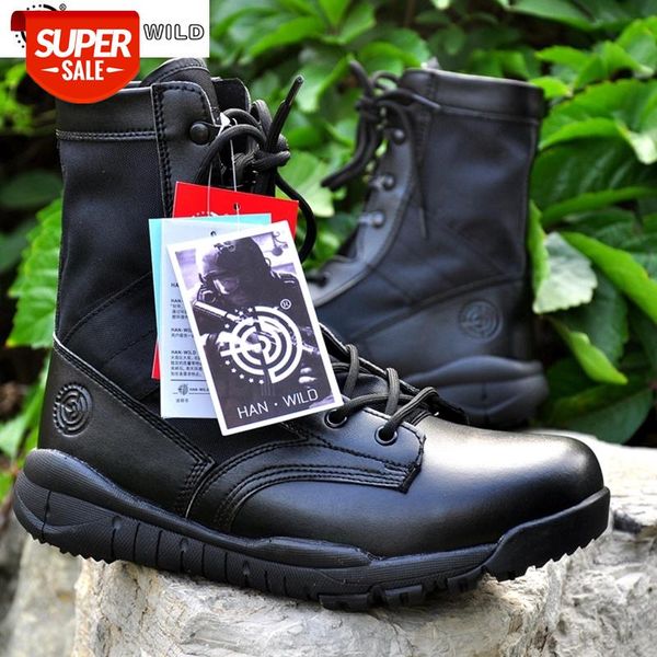 

summer military tactical boot for men breathable oxford light soft desert combat shoes men's army ankle boot #iz59