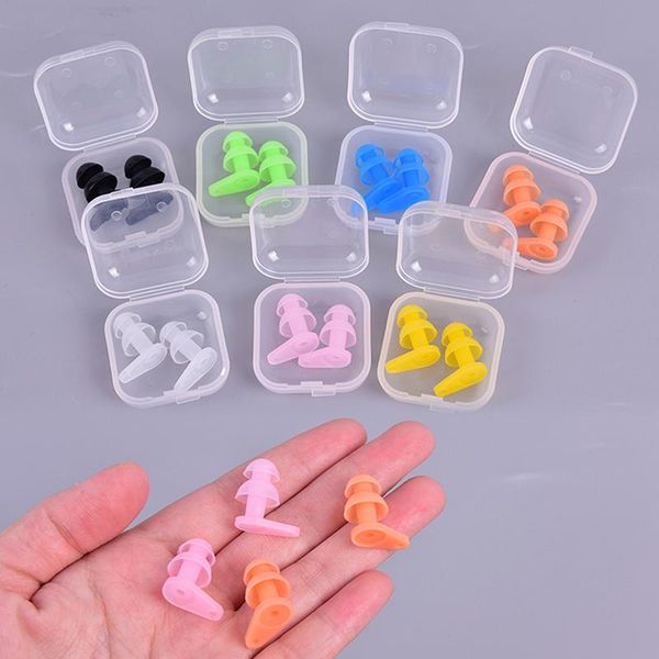 

1pair ear plugs silicone waterproof earplugs water sports swimming accessories