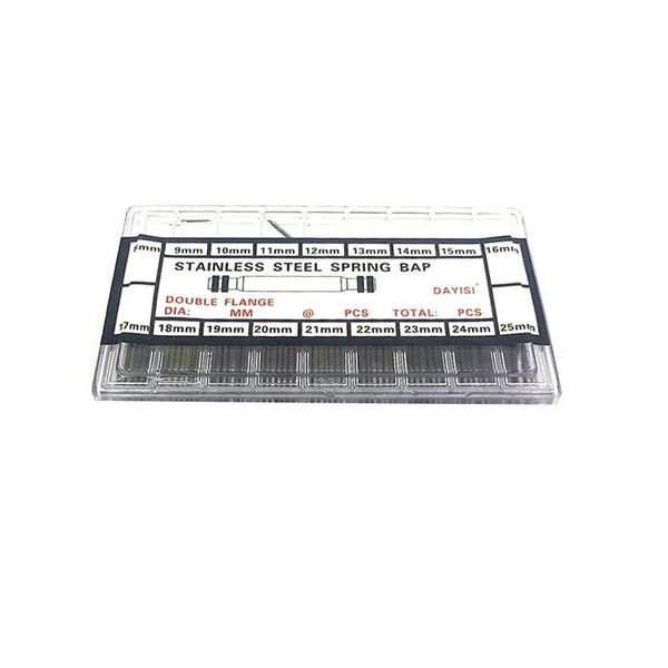

repair tools & kits 360pcs/set watch accessories watchband stainless steel metal spring bars 8mm - 25mm strap belt