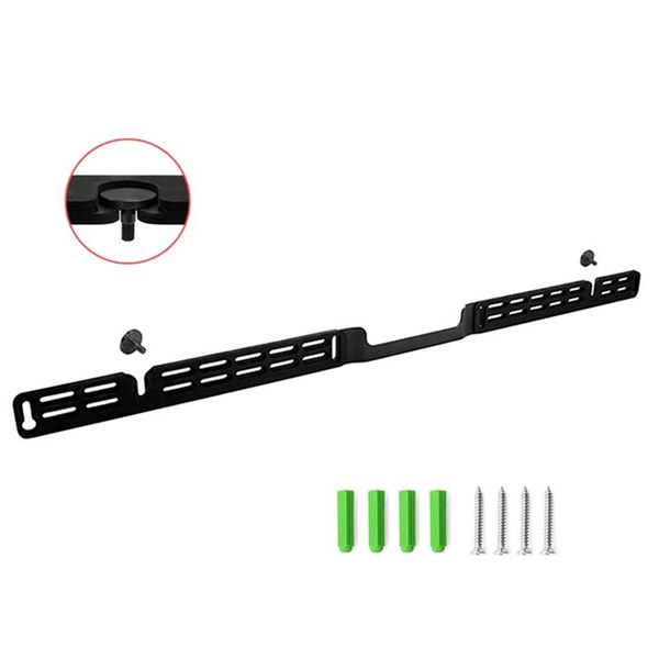 

computer speakers wall mount bracket aluminum alloy for sonos arc sound bar black