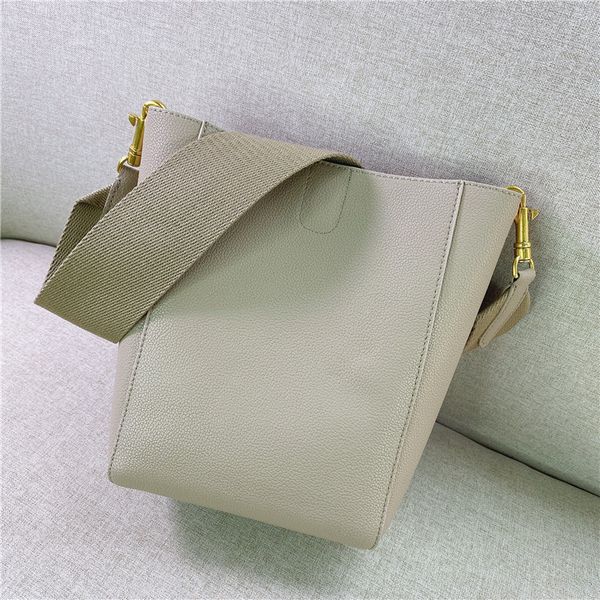 

70% off luxury handbag 2021 new star same wide strap sangle bucket shoulder slant span leather women's simple daughter bag w7av 7pqi