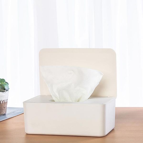 

tissue boxes & napkins wet box desksealed baby paper storage drinking rack household plastic dustproof with lid