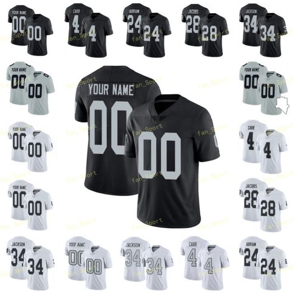 

75 howie long 12 ken stabler football jersey 94 carl nassib 8 marcus mariota 81 tim brown 99 clelin ferrell 92 p.j. hall 16 jim plunkett, Black;red