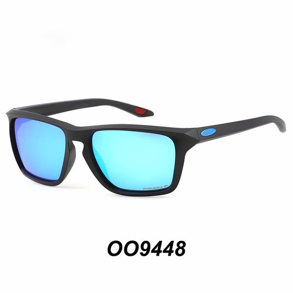 

brand o sunglasses mens polarized glasses colorful riding women sunglasses luxury designers sunglasses oo9448 uv400 pc lens tr90 frame & box, White;black