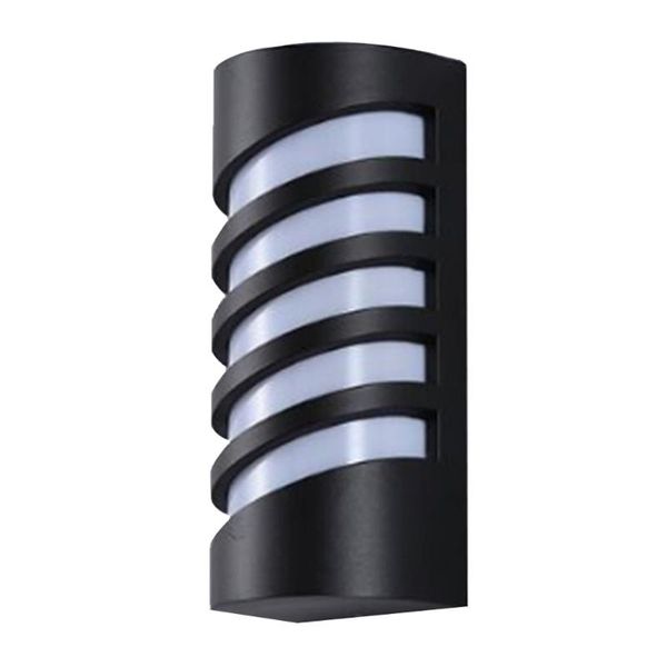 

wall lamp 1pc led outdoor garden light exterior waterproof porch black