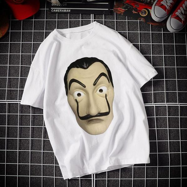 

graphic tees little red man banknote house tshirts women funny t shirt o-neck t-shirt vintage vogue ullzang mujer_t-shirt, White