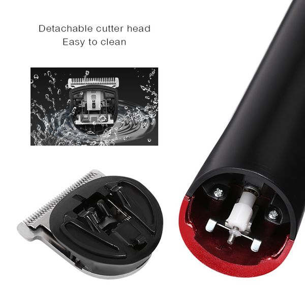 

kemei professional hair clipper carbon steel blade rechargeable electric cordless mini hair trimmer hair beard cutting machine