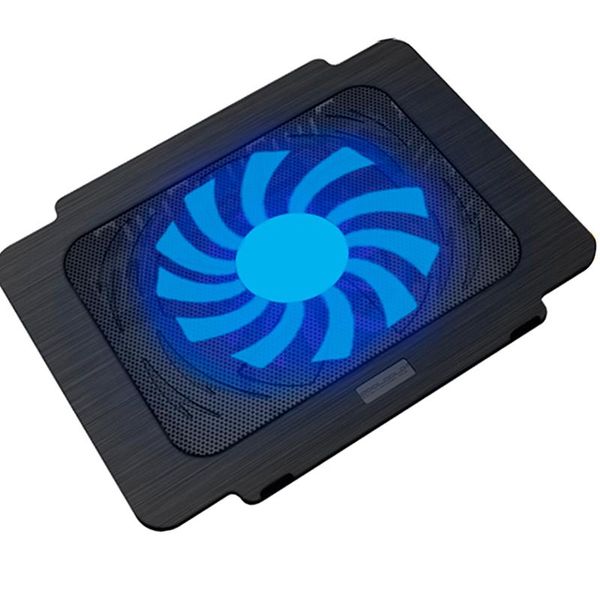 

lapcooling pads 2021 thin cooler pad single fan led light notebook radiator 15.6inch
