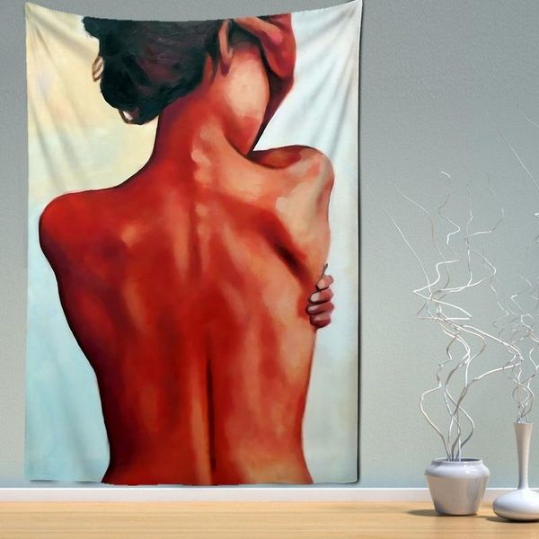 

tapestries art tapestry wall hanging room decoration hippie female polyester blanket yoga mat home bedroom