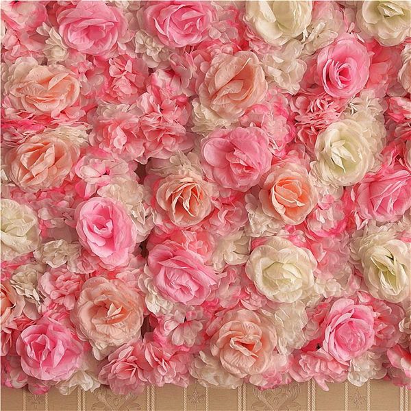 

decorative flowers & wreaths romantic artificial wall panels wedding party birthday shop backdrop smulation flower backdrops fashion decorat