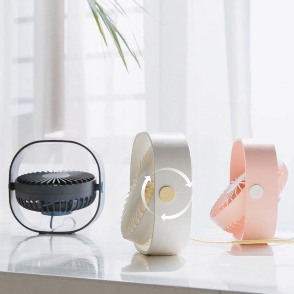 

electric fans usb mini mute deskfan rechargeable portable student dormitory small