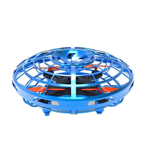 

new mini drone control by gestures infrared sensor ufo flying toy induction aircraft quadcopter for kids children's game toys