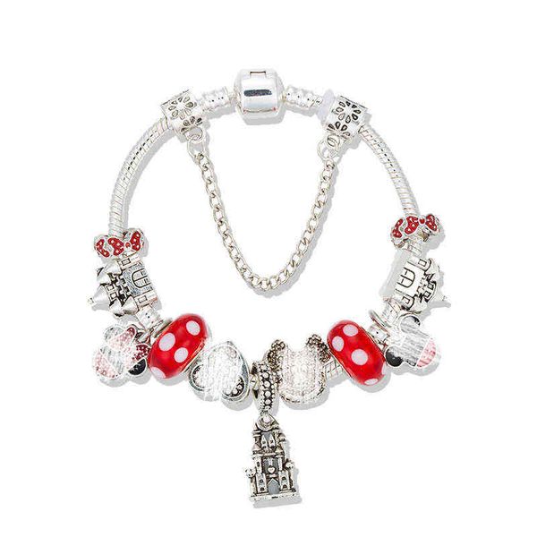 

annapaer cute animal trendy charm bracelets bangles women jewelry fit pan sizes for girl gifts, Black