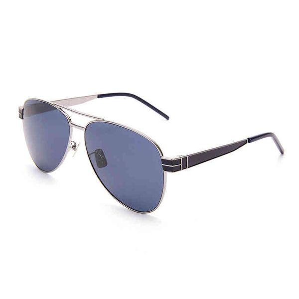 

sunglasses men's and women's same ultra light frame color changing outdoor sunscreen alloy tide, White;black