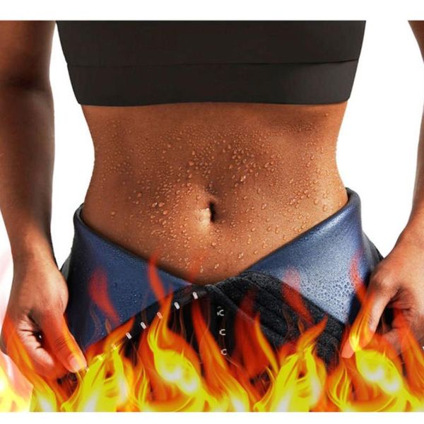 

women's shapers sweat leggings sauna pants body shaper waist trainer slimming belt shapewear workout fitness corset fat burning, Black;white