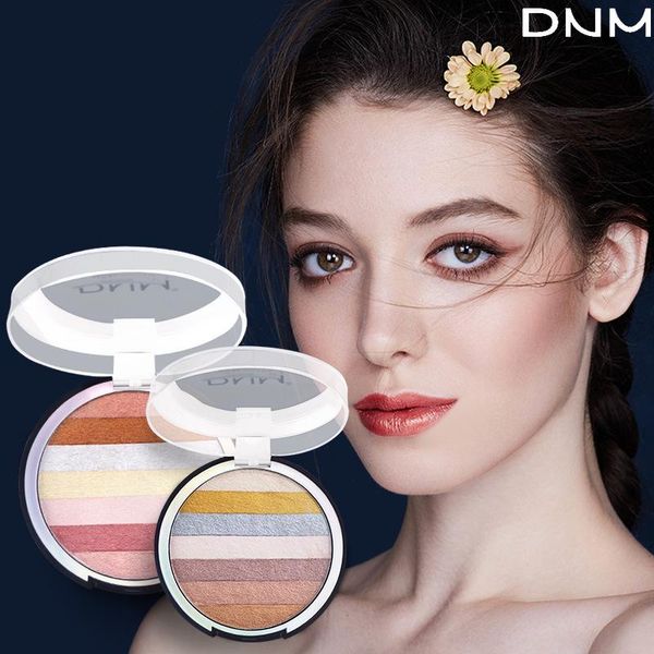 

eye shadow seven-color rainbow eyeshadow, natural and long-lasting color, easy to high-gloss glitter pearlescent eyeshadow palette