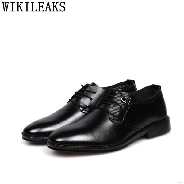 

dress shoes italian men formal black classic 2021 fashion official for zapatos oxford hombre