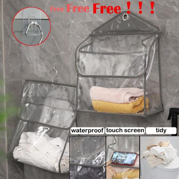 

storage bags bathroom waterproof hanging bag clothes dormitory wholesale