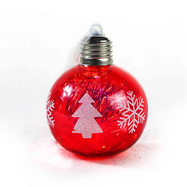

led flashing string christmas tree hanging lights ball decorations