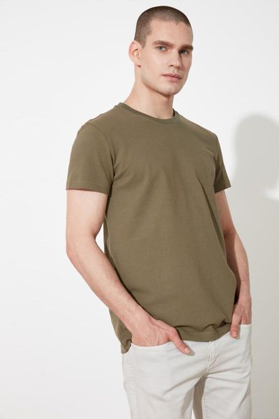 

men's t-shirts trendyol male t-shirt tmnss21ts2587, White;black